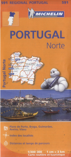 Carte régionale n° 591, Portugal Nord