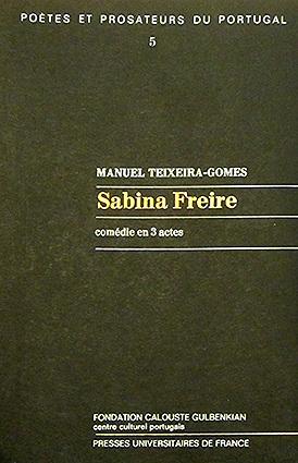 Sabina Freire (comédie en 3 actes)